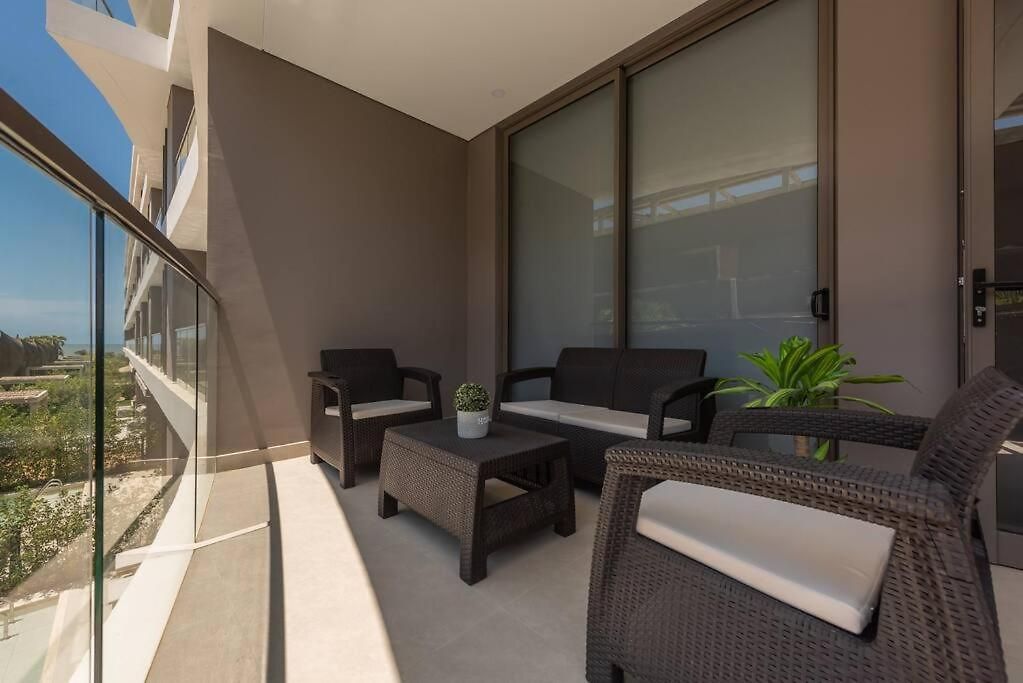 Escapada De Ensueno Frente Al Mar: Apartamento De Lujo En